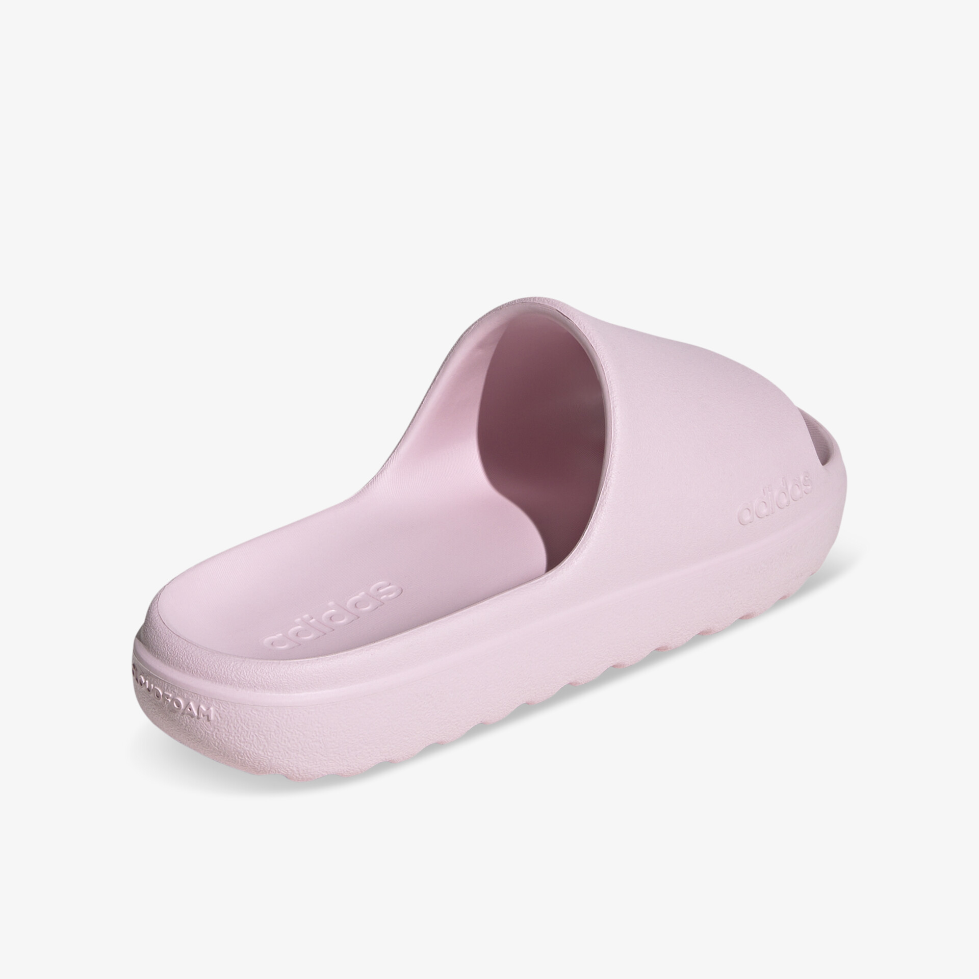 Leichte, komfortable Badepantoffel in sanftem Rosa mit rutschfester Sohle und schlichtem Design