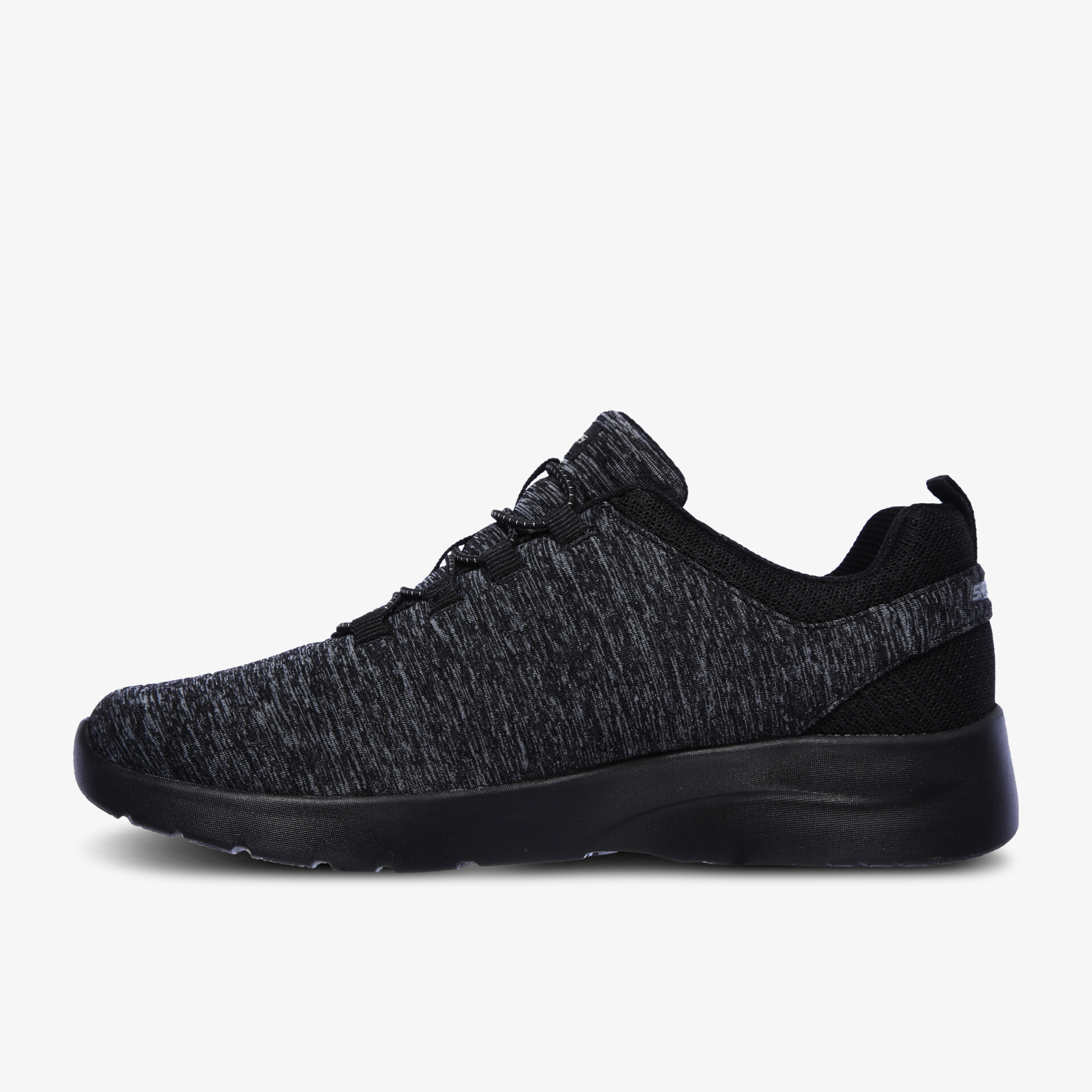 Moderner schwarzer Sneaker mit gepolsterter Sohle für maximalen Komfort und Stil im Alltag.