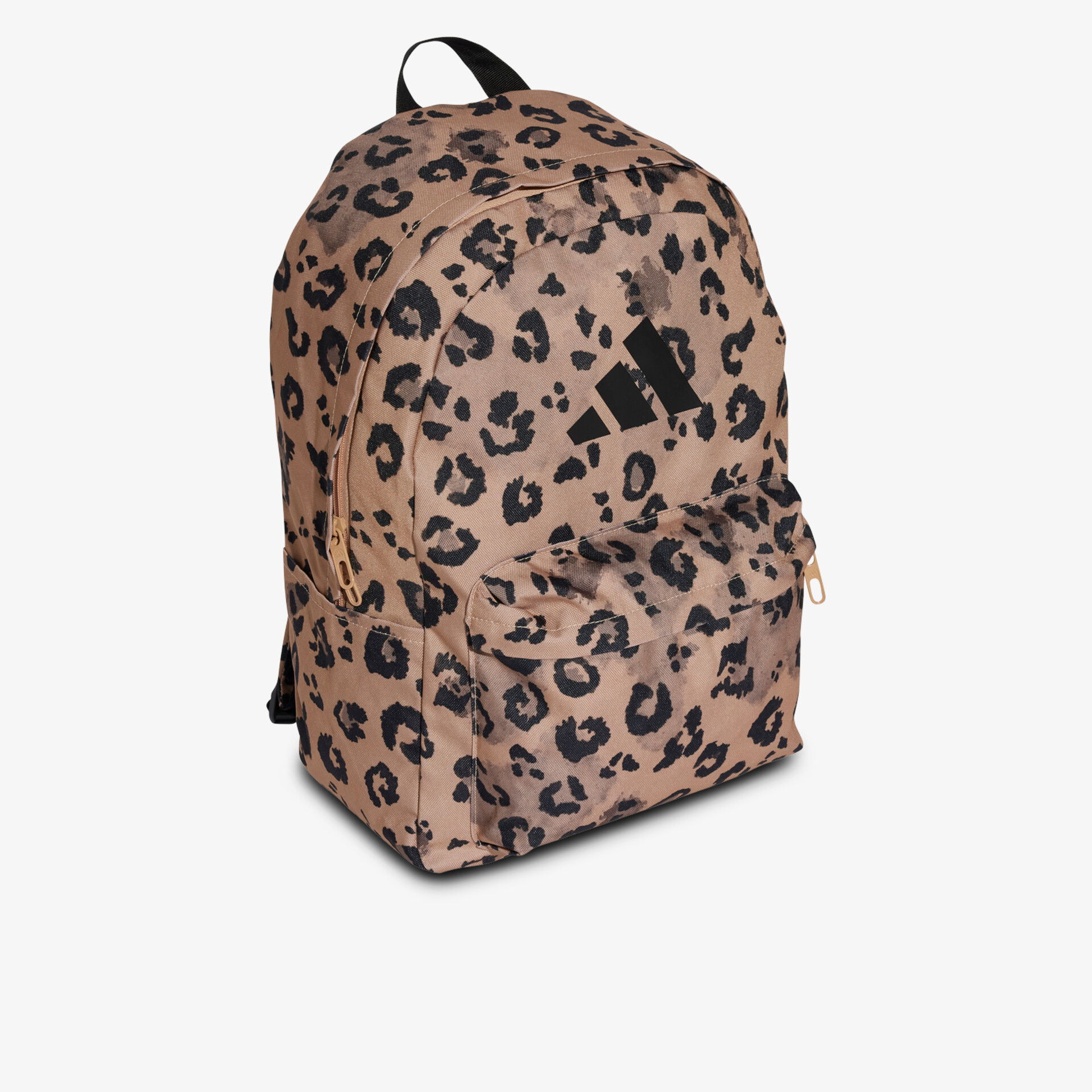 Rucksack mit modischem Leopardenmuster, robustem Material und geräumigem Hauptfach für vielseitige Nutzung