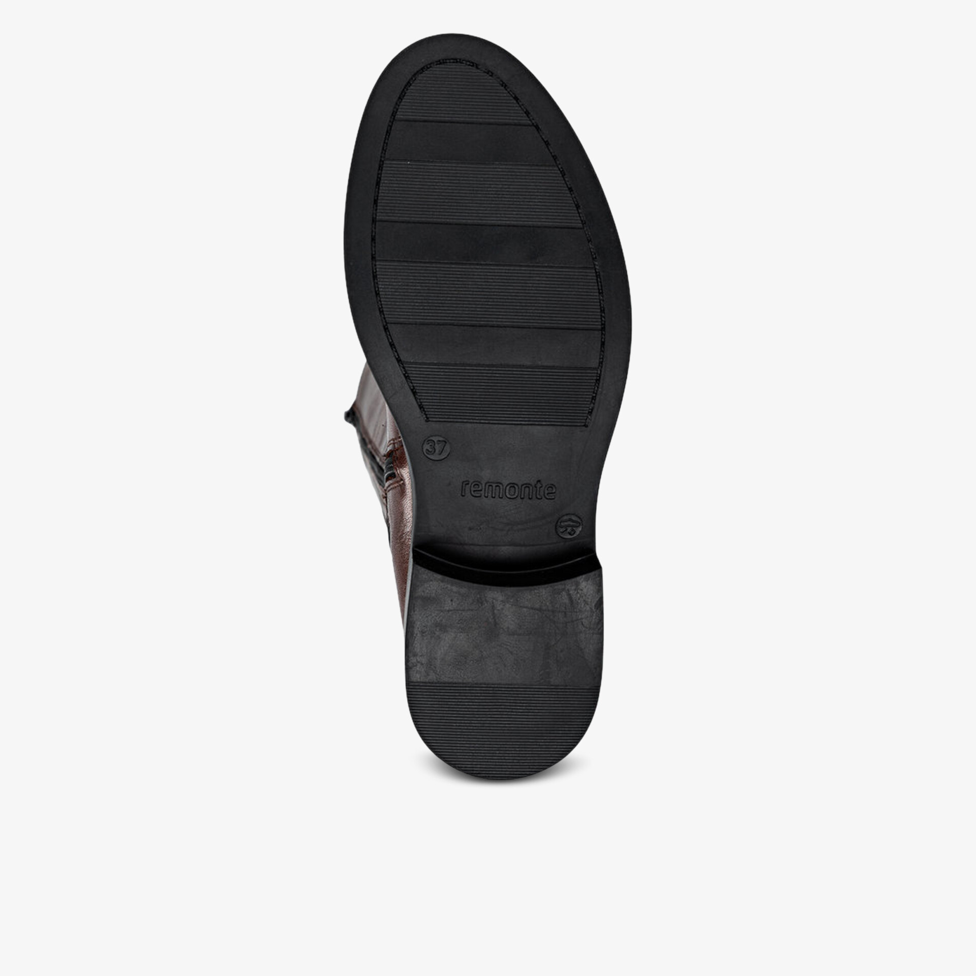 Rutschfeste und robuste Schuhsohle mit profiliertem Muster für optimalen Halt und Langlebigkeit
