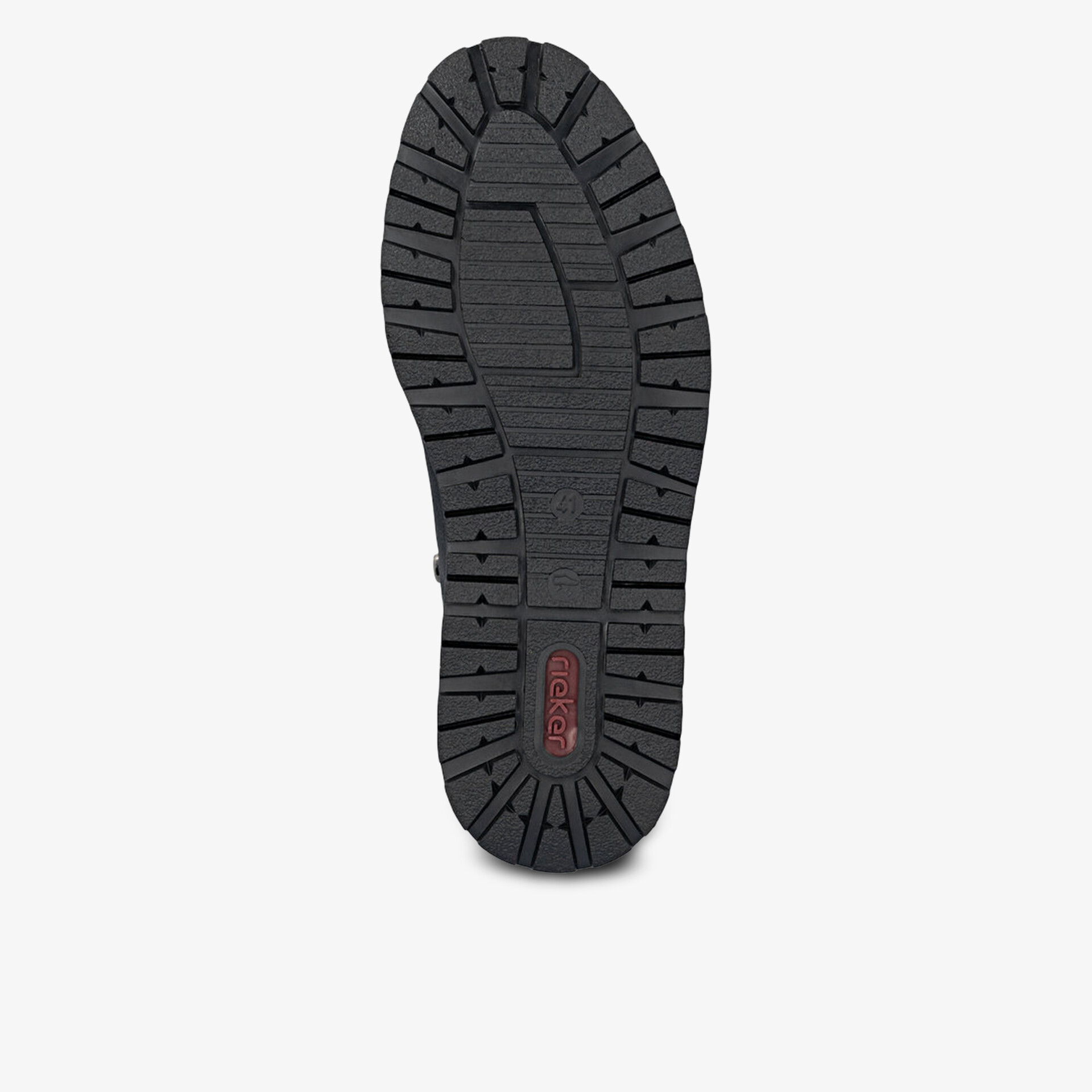 Robuste und langlebige Schuhsohle mit rutschfestem, griffigem Profil für sicheren Halt auf verschiedenen Untergründen