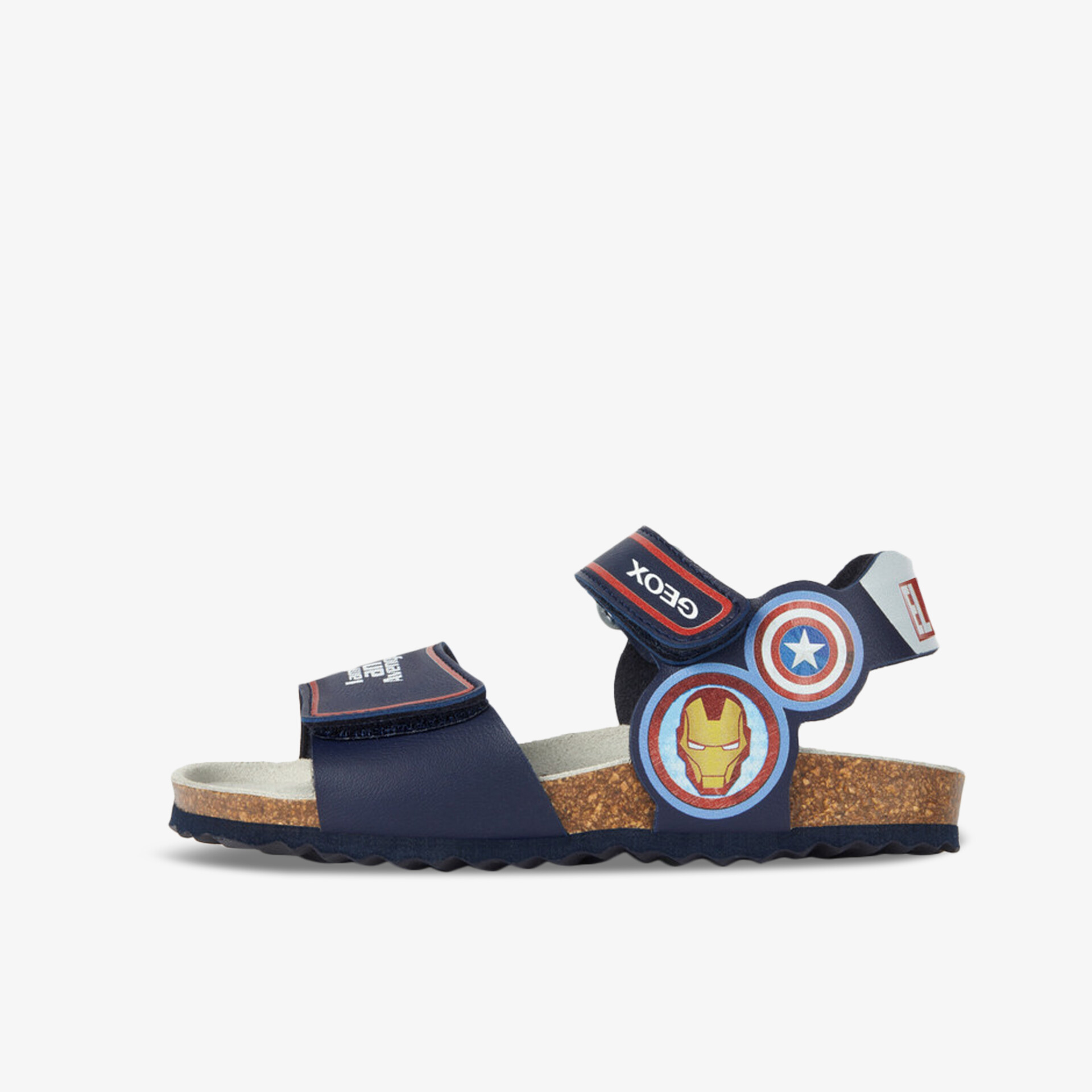 Bequeme Sandalen mit Marvel-Motiven und verstellbaren Riemen