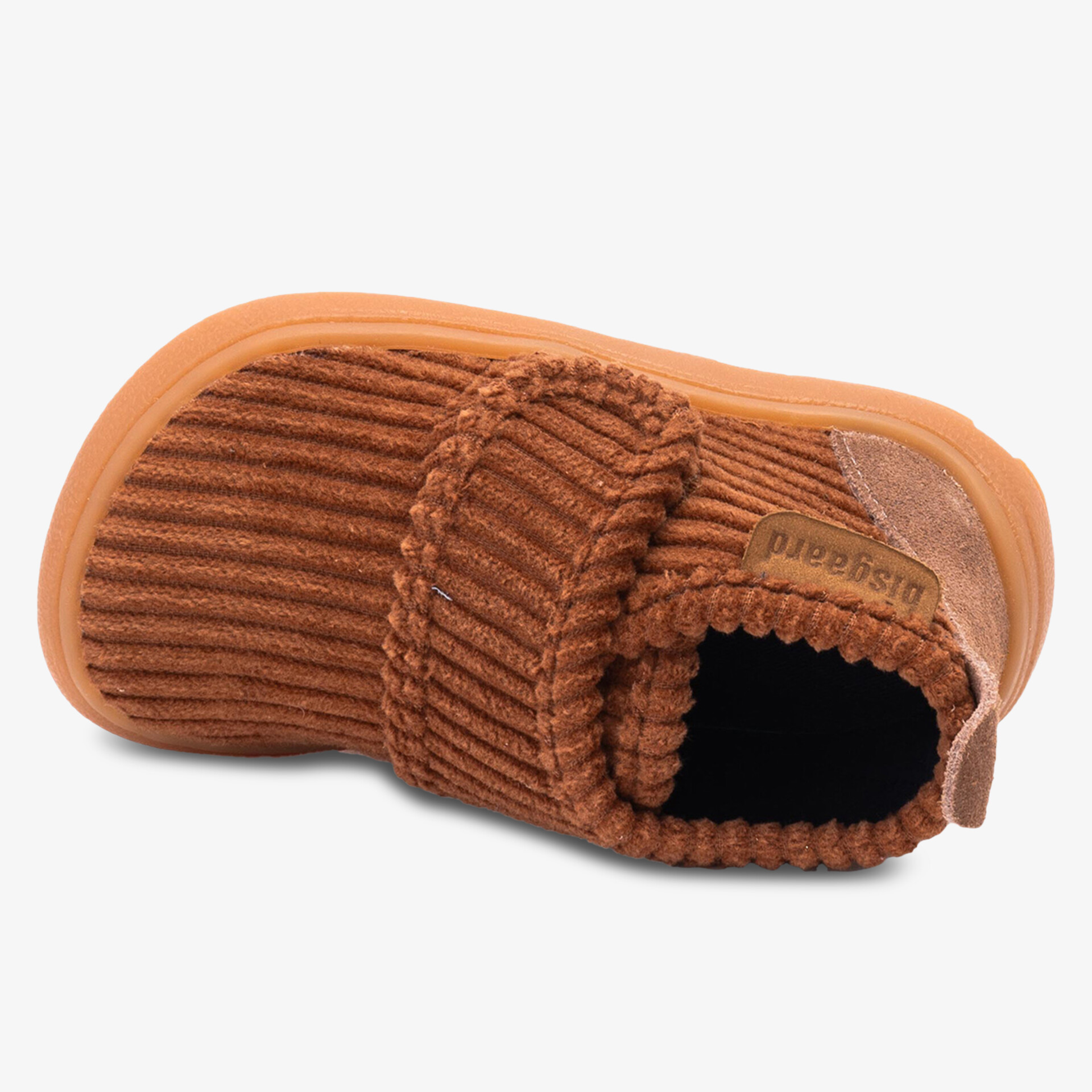 Bequemer, kuscheliger Schuh mit weichem Innenfutter und robustem Profil