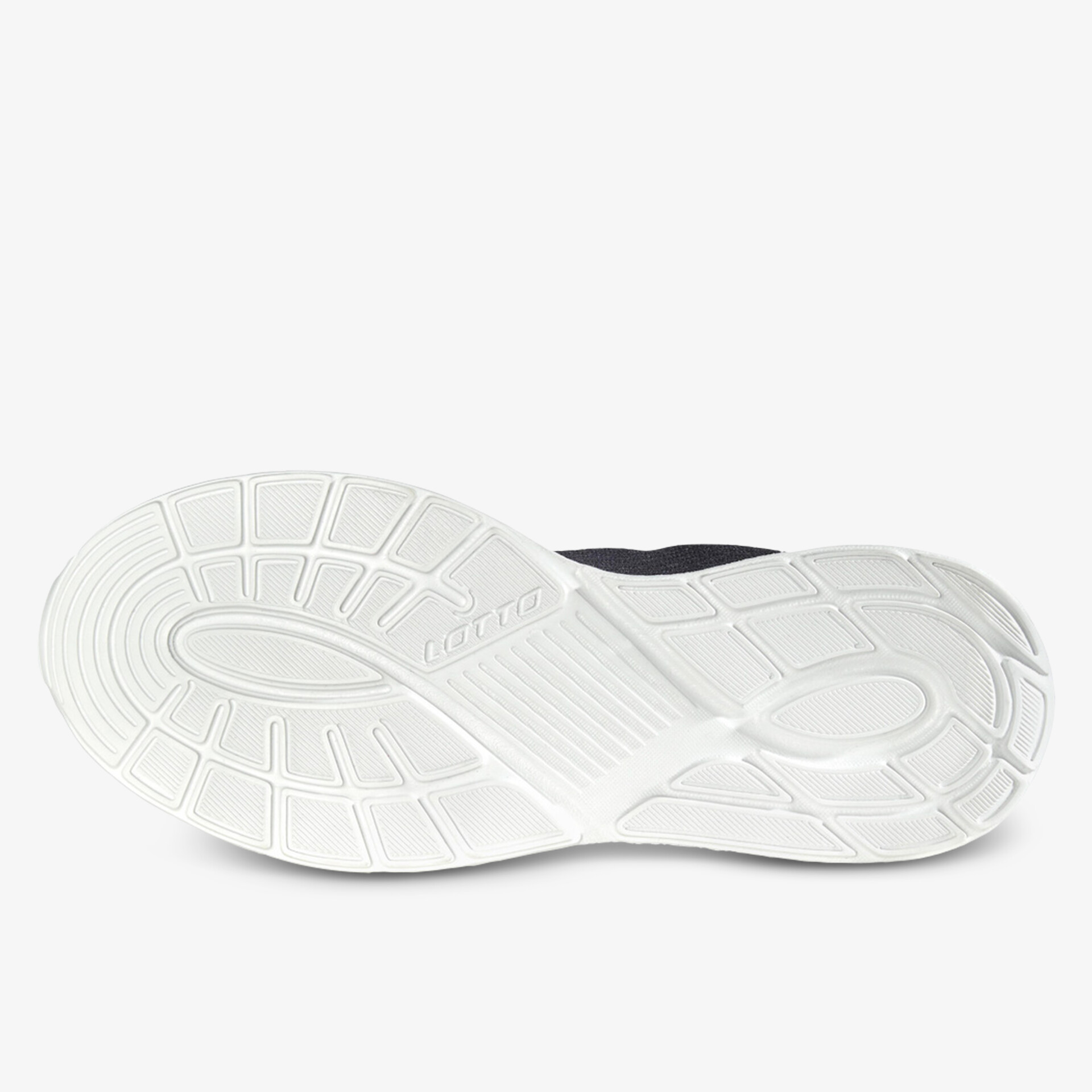 Moderne, rutschfeste Sohle in Weiß für optimalen Komfort und Halt.