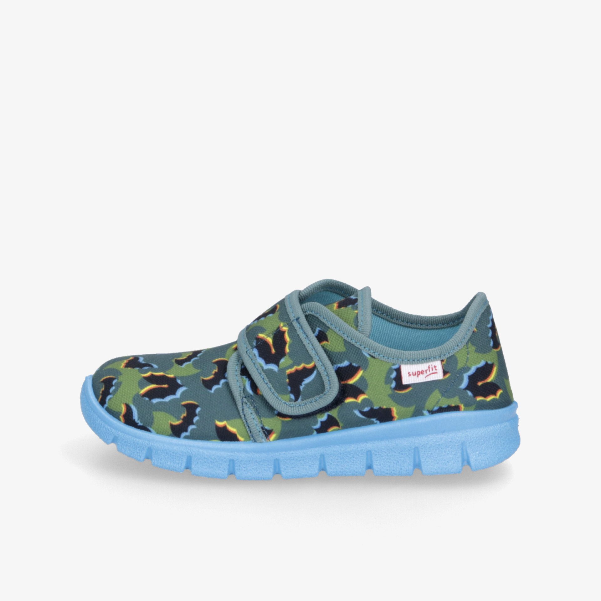 Bequemer Schuh mit praktischem Klettverschluss und robuster, flexibler Sohle in attraktiver Farbe