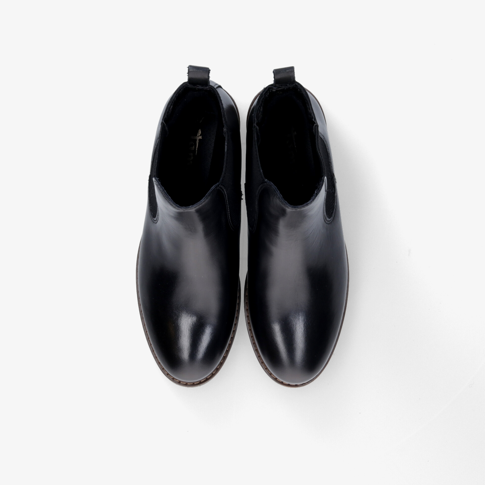 Elegante schwarze Lederschuhe, vielseitig und bequem, für einen modernen und zeitlosen Look