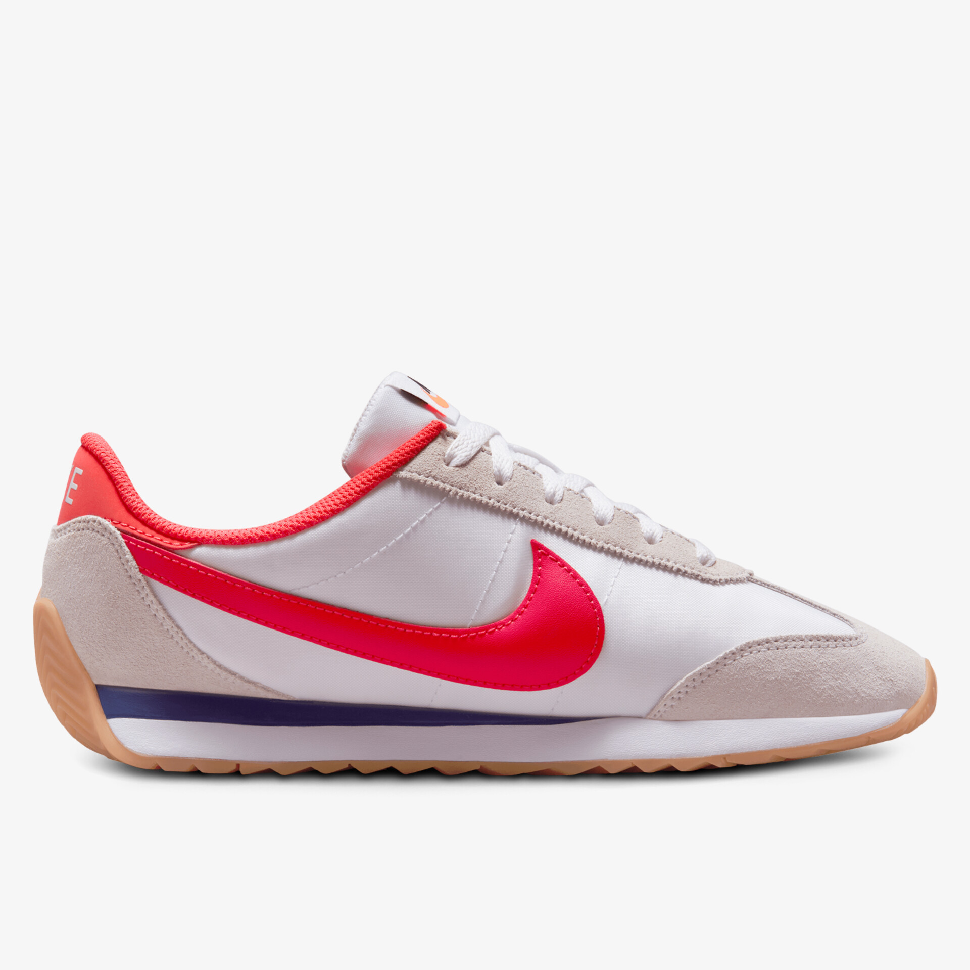 Leichter Sneaker mit rotem Logo und robuster Sohle, komfortabel und sportlich elegant