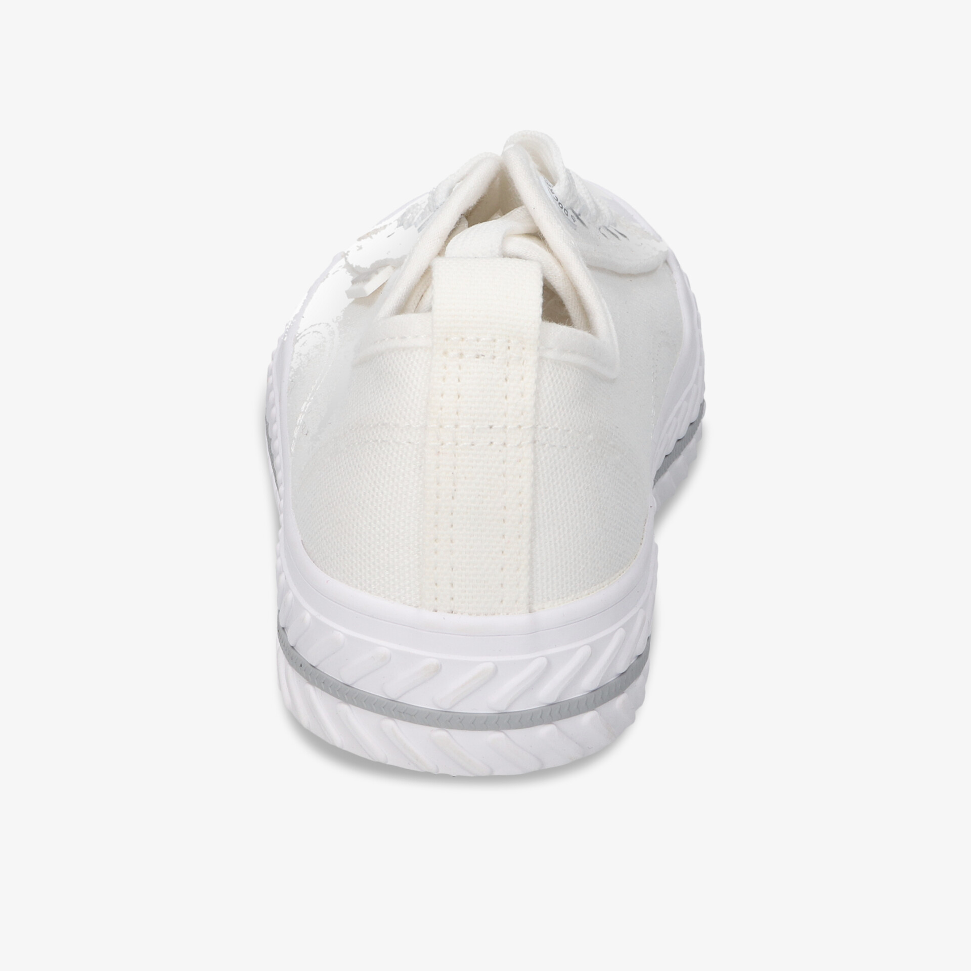 Bequemer weißer Sneaker mit minimalistischer Optik und rutschfester Sohle für vielseitige Aktivitäten.