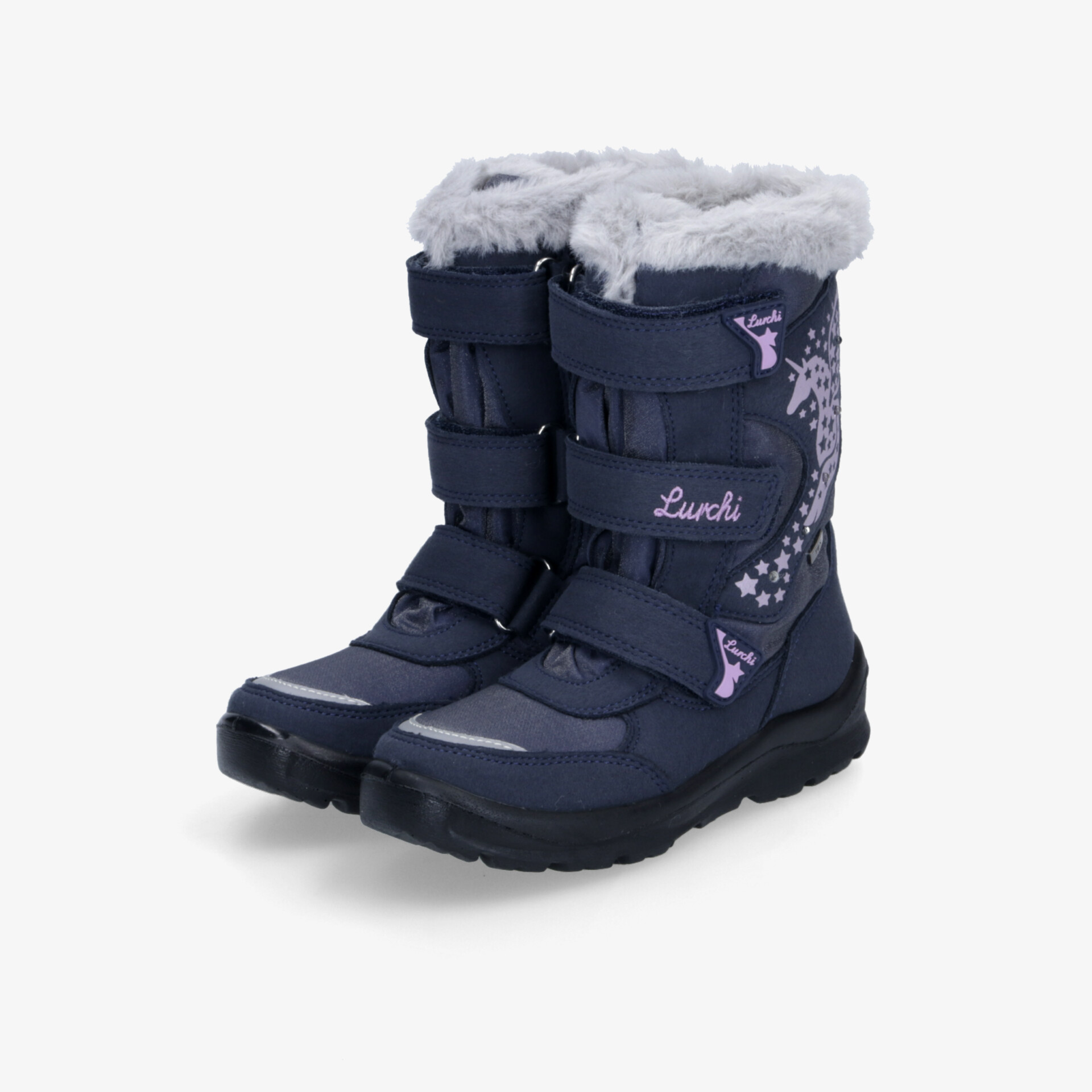 Warmer Winterstiefel mit weichem Innenfutter und rutschfester Sohle für optimalen Halt und Komfort