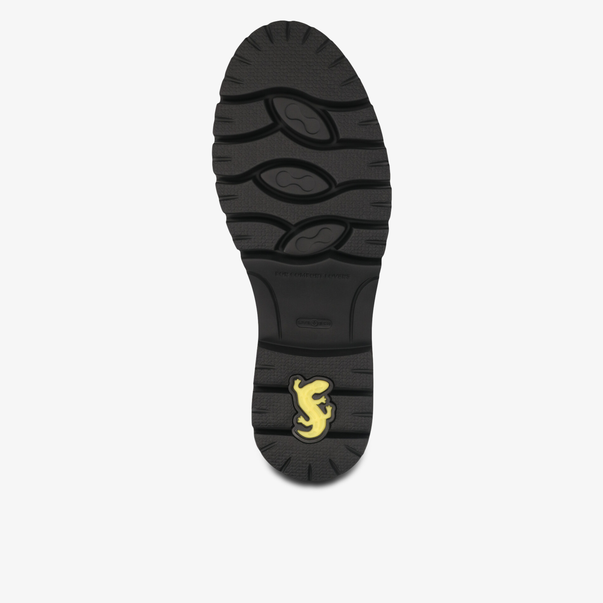 Schuhsohle mit robustem, rutschfestem Profil für sicheren Halt und lange Haltbarkeit