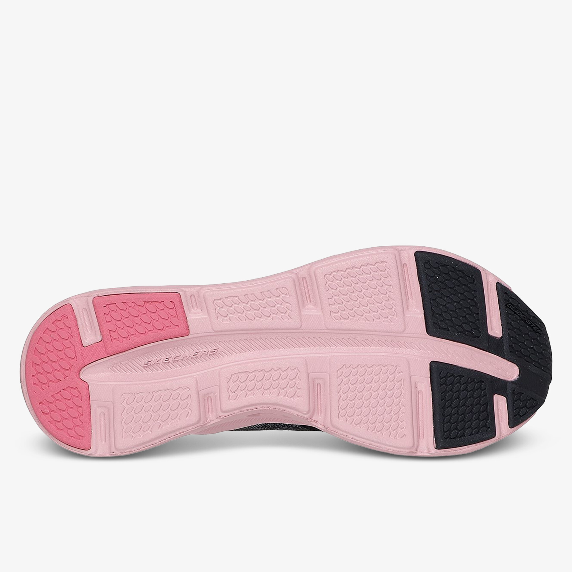 Farbig gestaltete Gummisohle mit rutschfestem Profil für sicheren Halt und hohe Strapazierfähigkeit