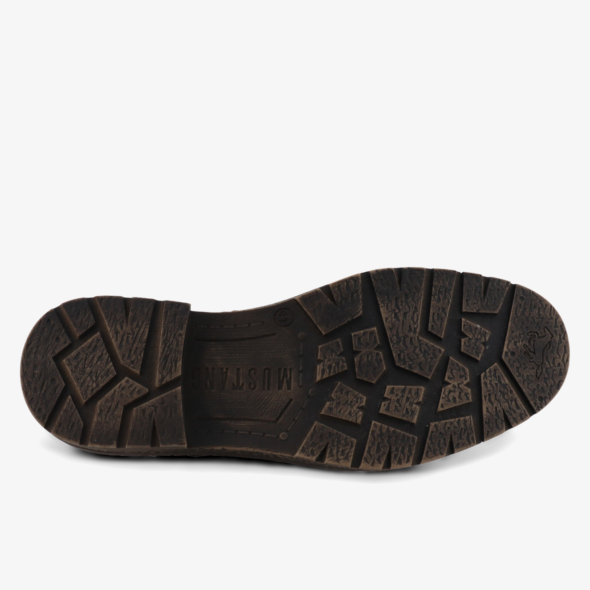 robuste Schuhsohle mit tiefem Profil für optimalen Halt und Langlebigkeit