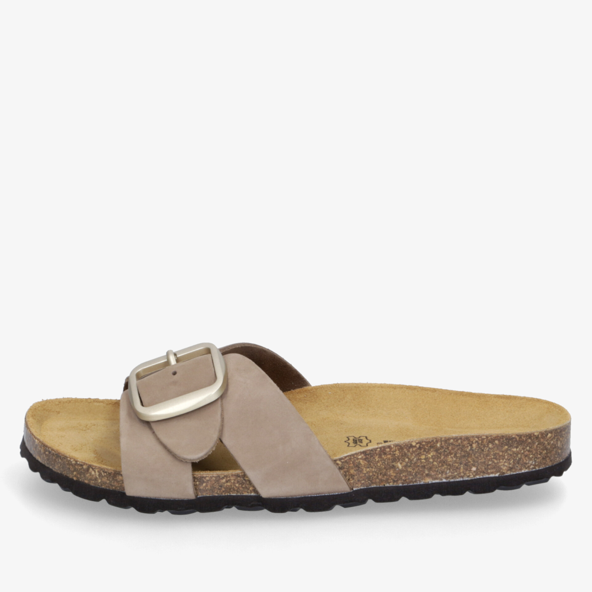 Bequeme Sandale mit verstellbarer Schnalle und ergonomischem Fußbett für optimalen Tragekomfort