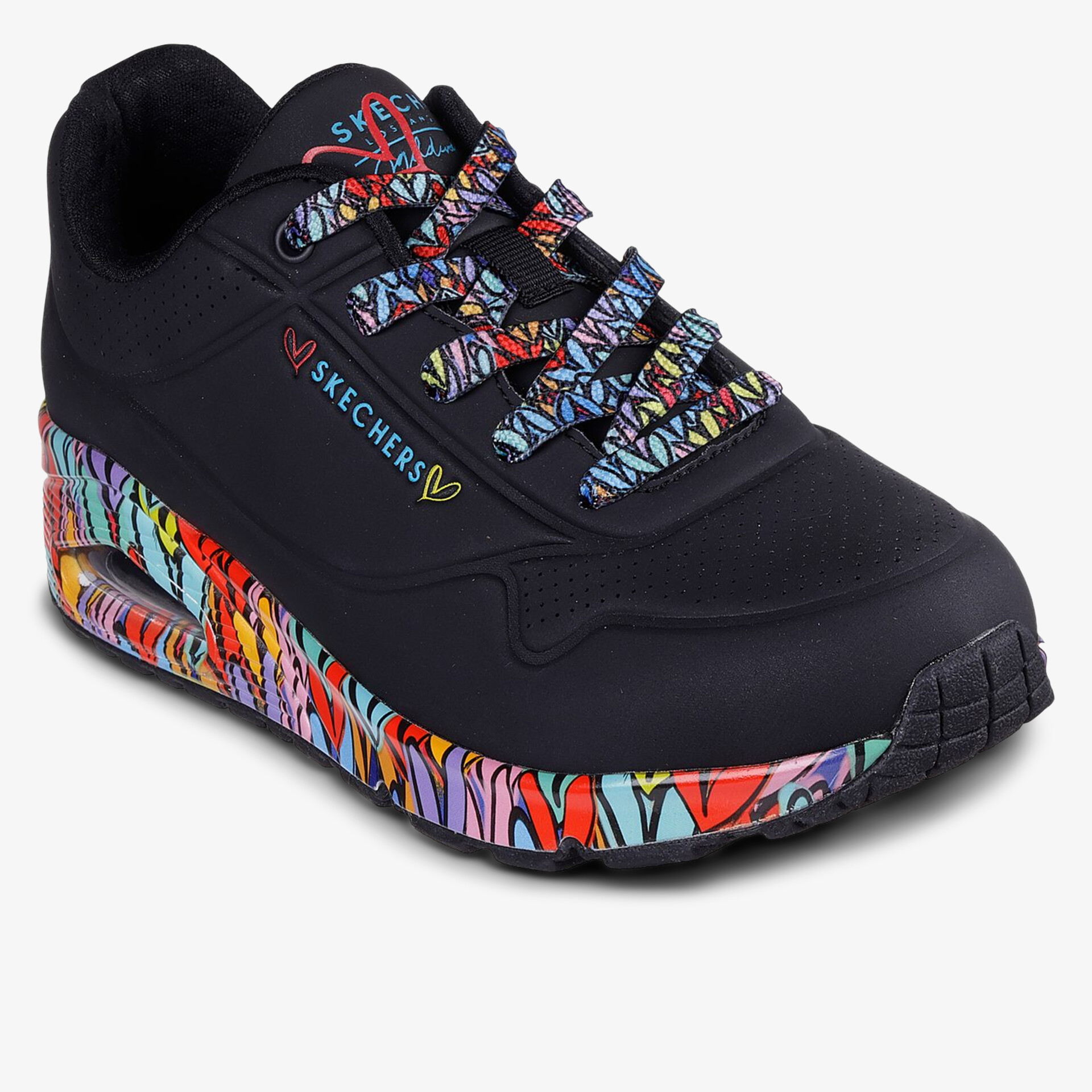 Stylisher Sneaker mit farbenfrohem Design und bequemem Tragekomfort für auffälligen Look