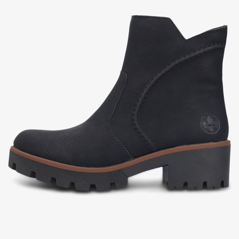 Robuster, komfortabler Stiefel mit gefüttertem Innenmaterial und rutschfester Sohle in eleganter Optik