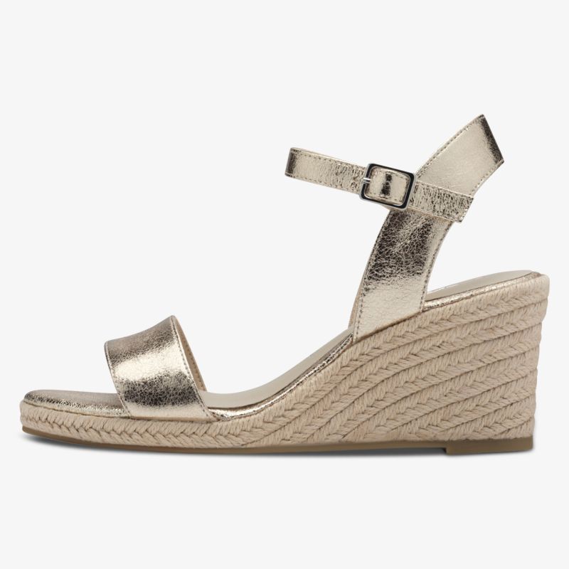 Bequeme Sandale mit Keilabsatz und verstellbarem Riemen für stilvollen Sommerlook