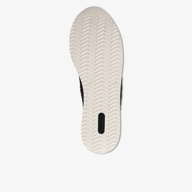 Läuferprofilierte, robuste und rutschfeste weiße Schuhsohle mit langlebigem Material