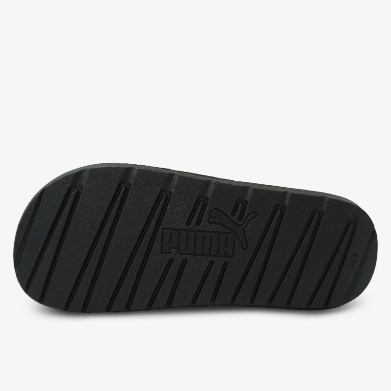 Schwarze Schuhsohle mit robustem Profil für optimale Rutschfestigkeit und langlebigen Tragekomfort