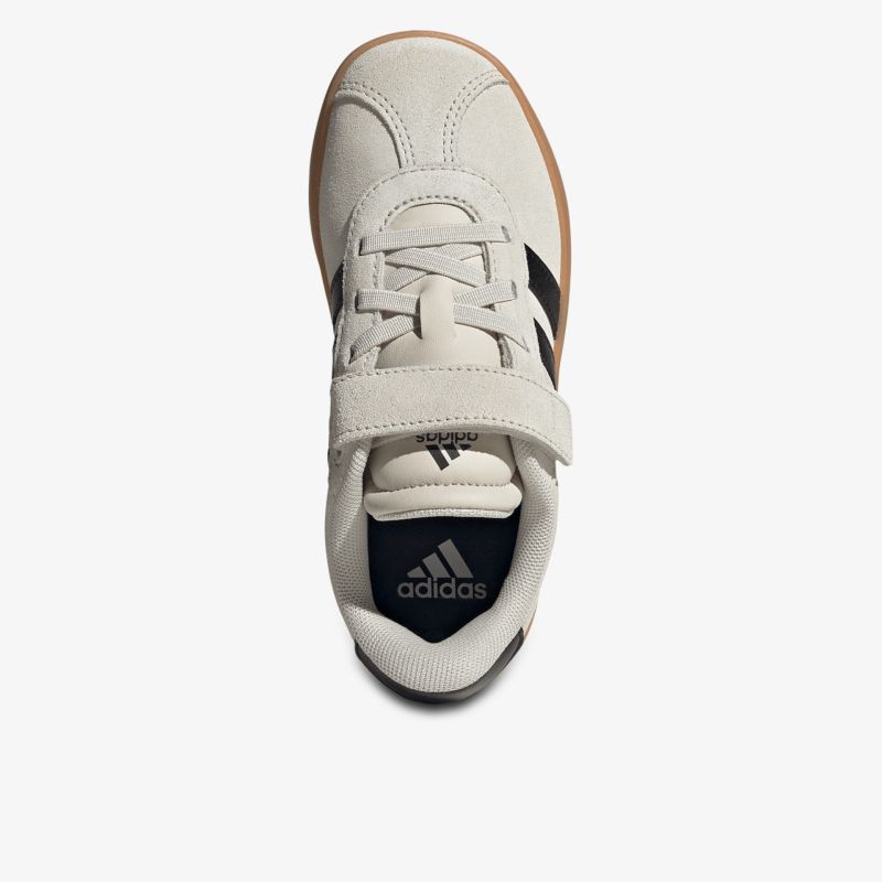 Weißer adidas Sneaker mit Klettverschluss, bequem und sportlich für aktive Kinderfüße
