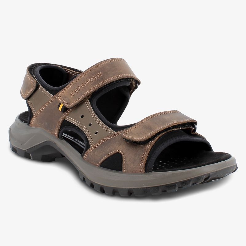 Robuste Sandalen mit verstellbaren Riemen und profilierter Sohle für optimalen Halt und Komfort.