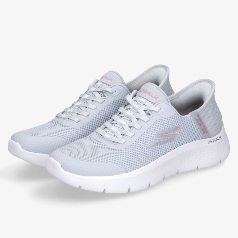 Leichte, atmungsaktive Schuhe mit sportlichem Design und moderner Optik in Weiß.