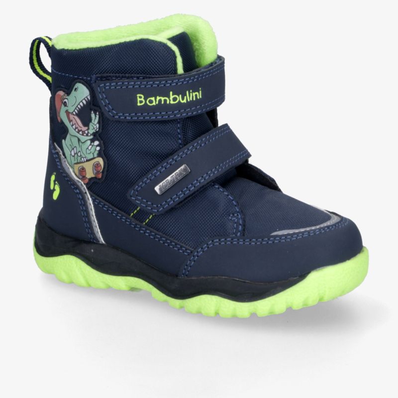 Wasserdichter kinder Winterstiefel mit warmer Innenfütterung, rutschfester Sohle und praktischem Klettverschluss