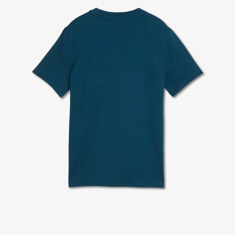 Schlichtes T-Shirt in Blau, hochwertig verarbeitet und angenehm zu tragen für vielseitigen Alltagseinsatz