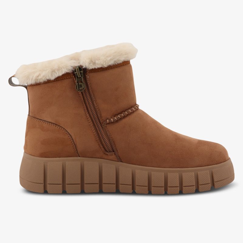 Warmer Winterstiefel mit weichem Futter und praktischem seitlichem Reißverschluss für leichtes An- und Ausziehen