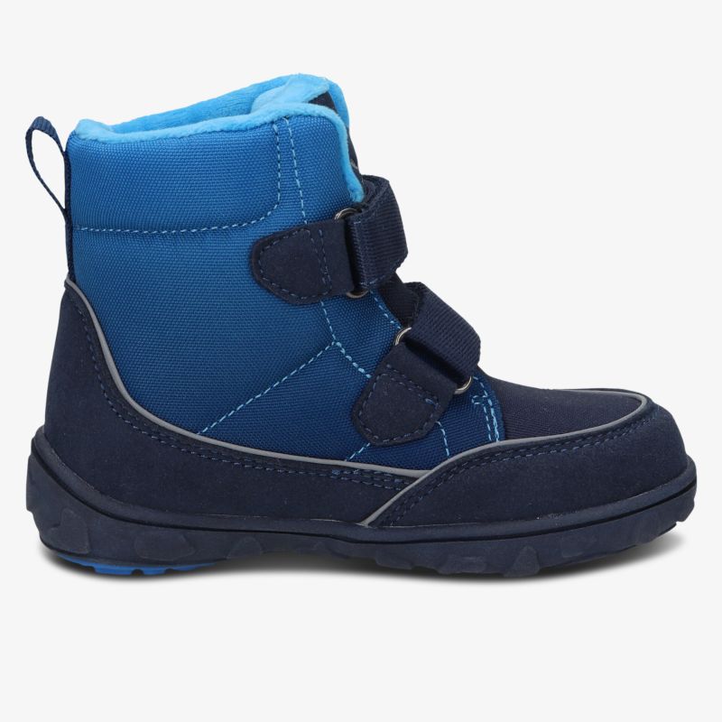 Wasserdichter Winterschuh mit warmem Futter und zwei Klettverschlüssen für sicheren Halt und Komfort