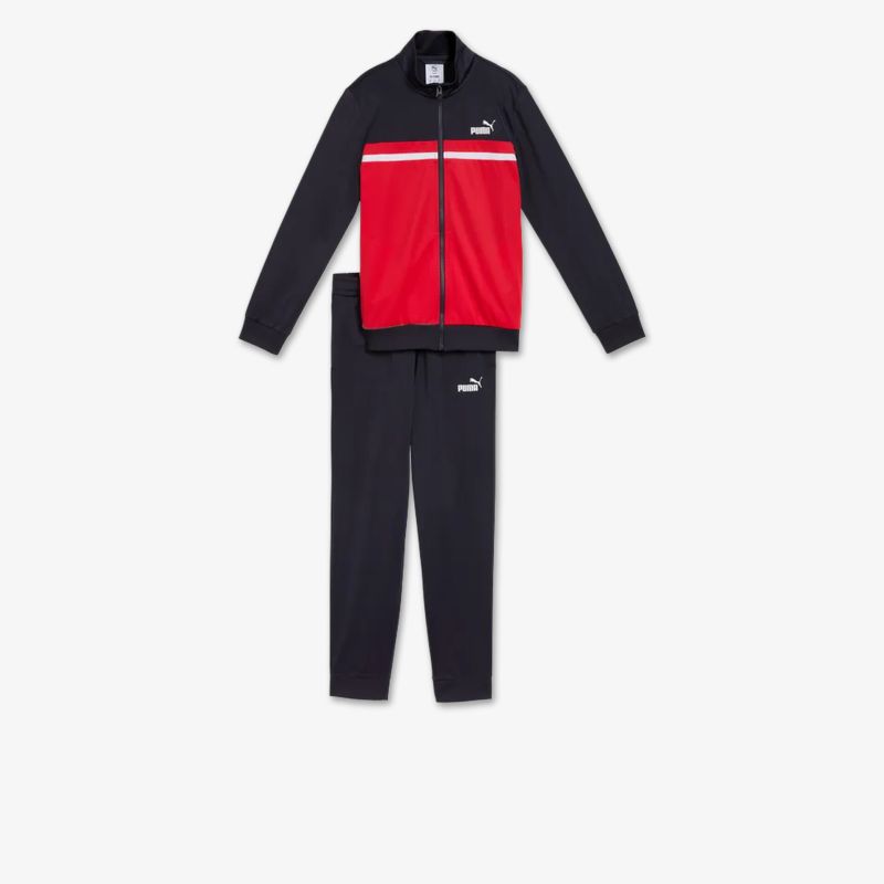 Sportlicher Trainingsanzug mit bequemen Schnitt und modernem Design in kontrastreicher Farbkombination