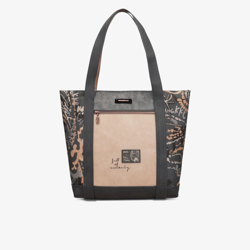 Moderne stylische Tasche mit robustem Henkel und dezenter Mustergestaltung perfekt für jeden Anlass