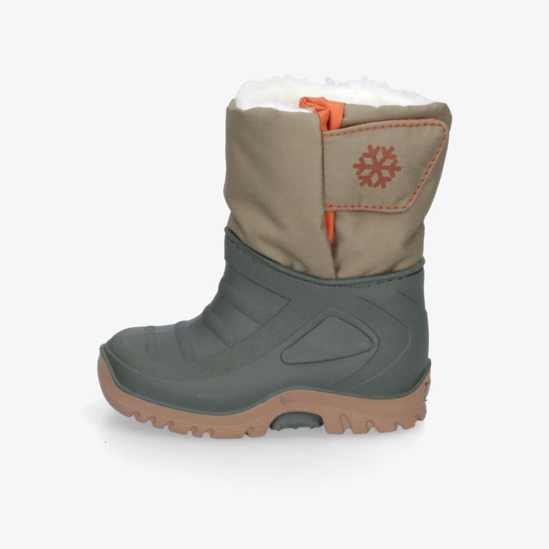 Wasserdichter Winterstiefel mit dickem Futter und rutschfester Profilsohle für zuverlässigen Kälteschutz