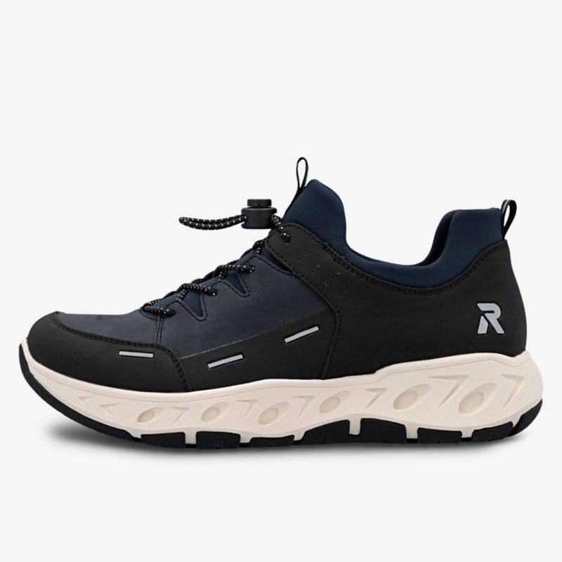 Moderner Sneaker mit robuster Sohle und atmungsaktivem Material für guten Komfort und sicheren Halt