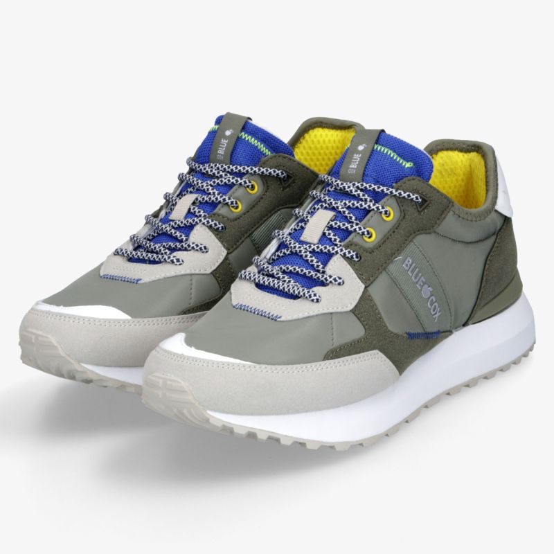 Sportliche blau-grau Sneaker mit komfortabler Polsterung und langlebiger Sohle, leicht und perfekt für Sport und Alltag