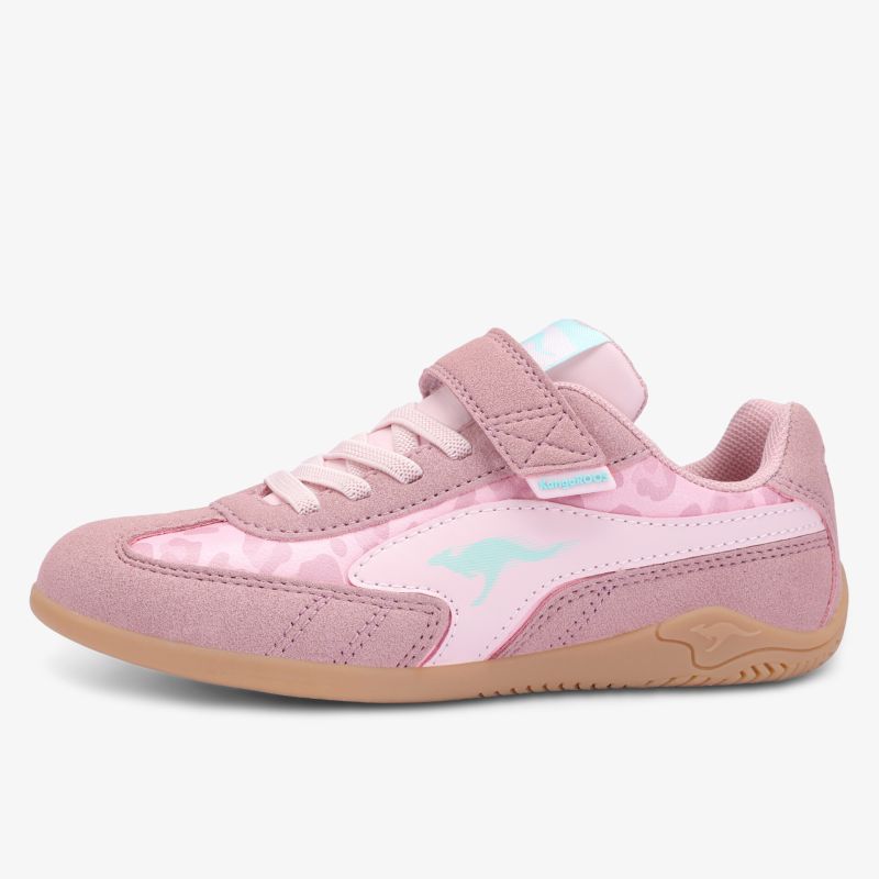 Leichter Sneaker mit Klettverschluss und rutschfester Sohle, flexibles und atmungsaktives Material