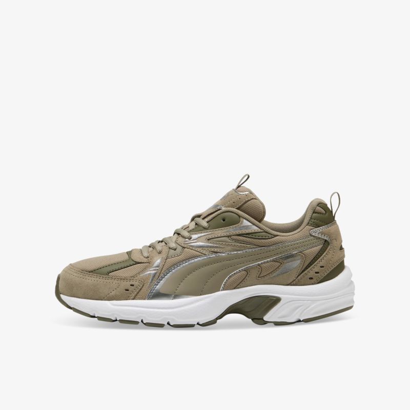 Sportlicher bequemer Schuh in taupe mit weißer Sohle, flexibel und gedämpft für optimalen Tragekomfort