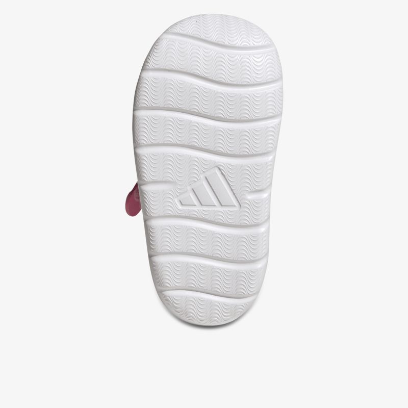 Weiße rutschfeste Schuhsohle mit tiefem Profil für optimalen Halt und hohe Strapazierfähigkeit