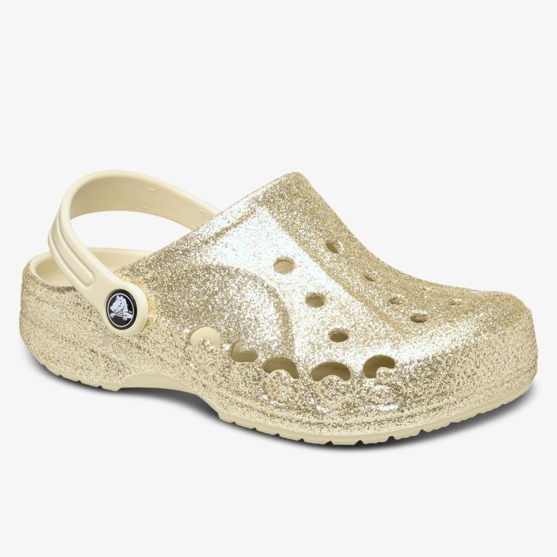 Bequemer, leichter Goldfarbener Clog mit atmungsaktiven Löchern und rutschfester Sohle