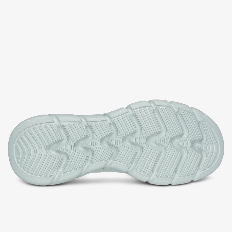 Strapazierfähige und stoßdämpfende Sohle mit rutschfester Oberfläche für optimalen Komfort.