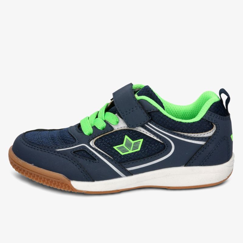 Bequemer Sportschuh mit langlebigem Material, rutschfester Sohle und stylischem Design in blau und grün