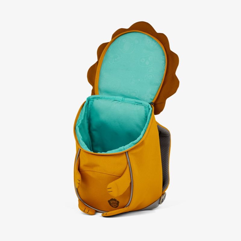 Praktischer Rucksack mit auffälligem Design, weichem Innenfutter und geräumigem Hauptfach, ideal für Alltag und Reise