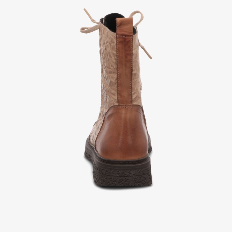 Robuste Stiefel mit bequemem Halt und modernem Design, Rückansicht mit strapazierfähigem Material