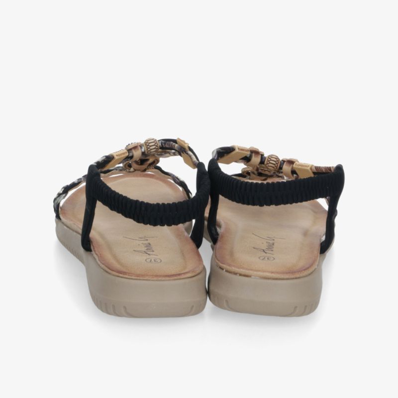 Bequeme Sandalen mit verstellbaren Riemen und gepolsterter Innensohle, ideal für sommerlichen Tragekomfort