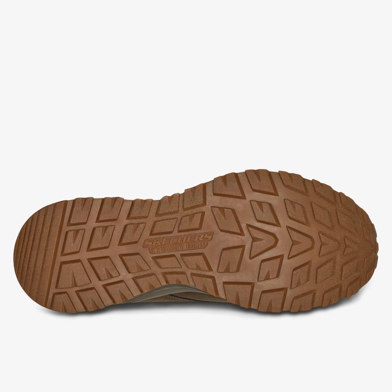 Robuste rutschfeste Schuhsohle mit tiefem Profil für sicheren Halt und optimale Traktion auf verschiedenem Untergrund