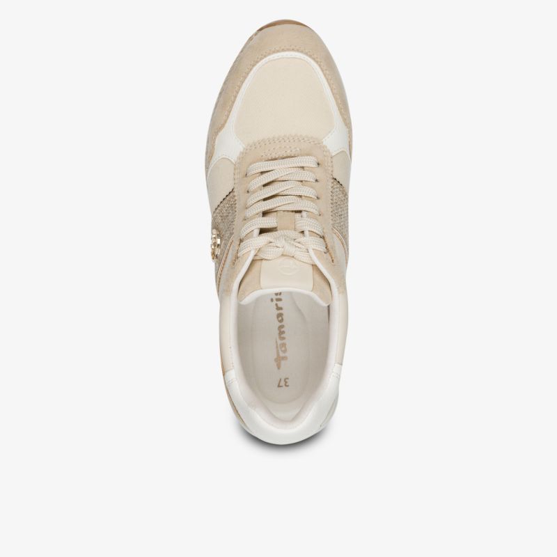 Bequemer Sneaker in moderner Farbgebung mit atmungsaktivem Material und rutschfester, langlebiger Sohle