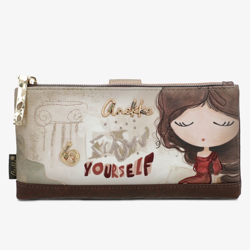 Einzigartige Geldbörse mit kreativem Design und inspirierender Botschaft