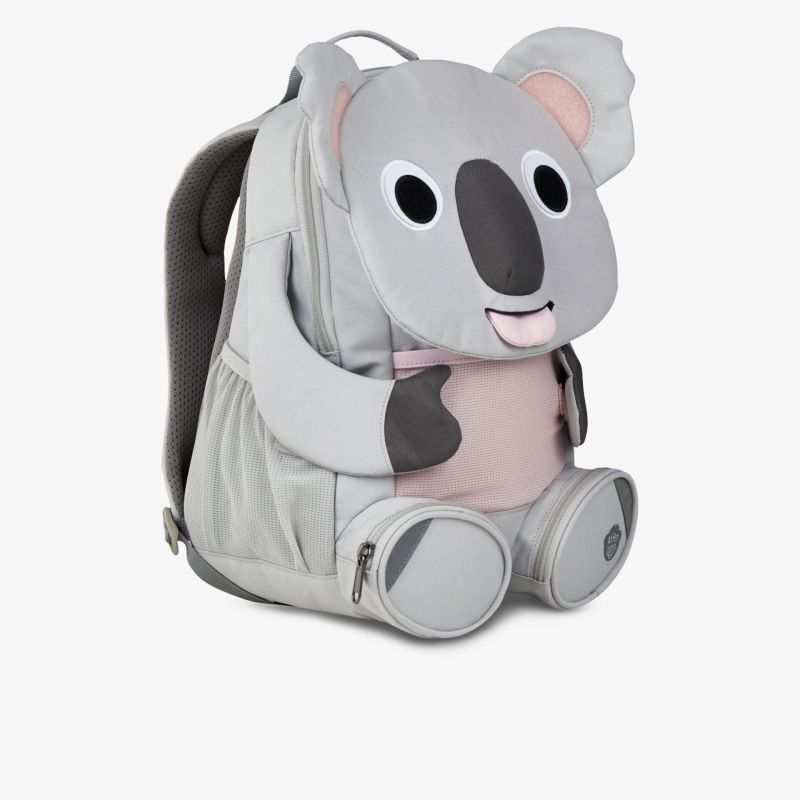 Kinderrucksack mit niedlichem Koala-Motiv, gepolstertem Rücken und Trägern, großer Stauraum und robustem Material