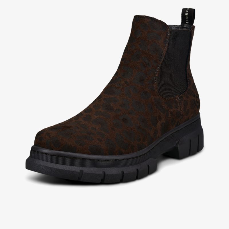 Robuster und stylischer Chelsea-Boot mit dicker, profilierter Sohle und bequemer Passform.