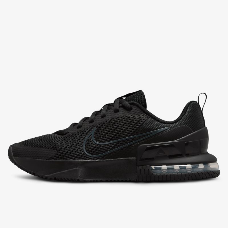 Moderner schwarzer Sneaker mit atmungsaktivem Design und komfortabler Dämpfung.