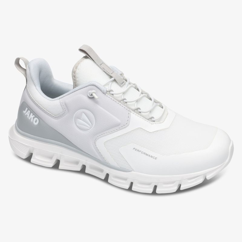 Moderner leichter Laufschuh mit atmungsaktivem Material, gepolsterter Innensohle und rutschfester Sohle für Komfort und Performance